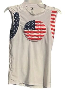 Exxact Sports softball chest protector padded sternum girls youth, extra large